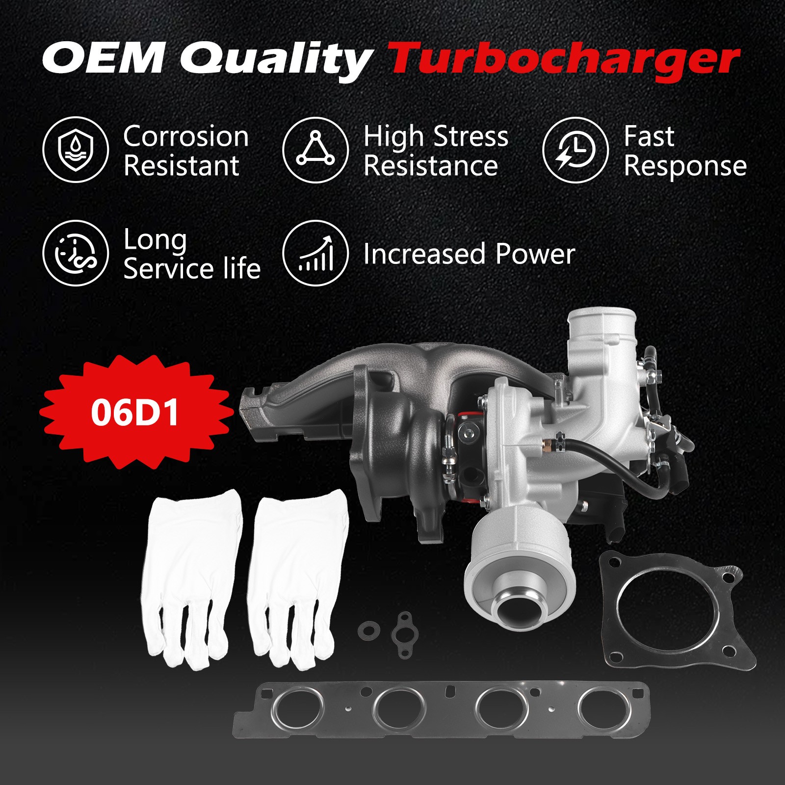 Turbo Turbocharger For -Audi  TT  2009 2010 2.0L & Seat Exeo 2.0L 53039880106 photo 2