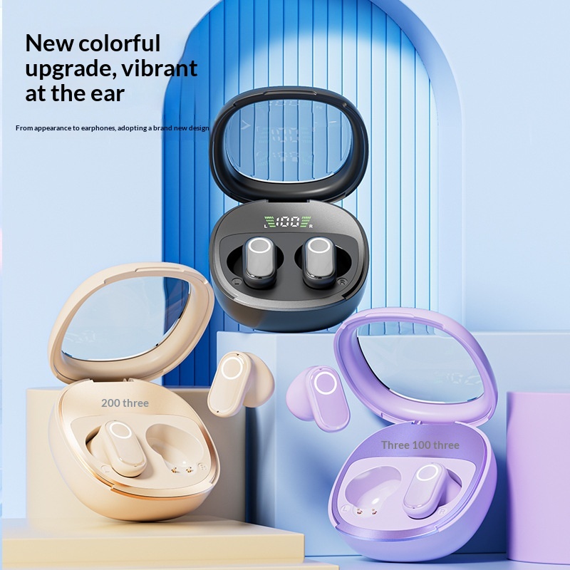 Cross Border Explosion M86 Transparent Cover Digital Headphones Ultra Long Range In-Ear Comfortable Wireless Bluetooth Headphones Wholesale photo 3
