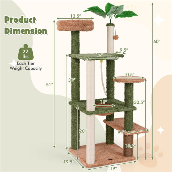Multilevel Cat Tree,Cat Apartment photo 5