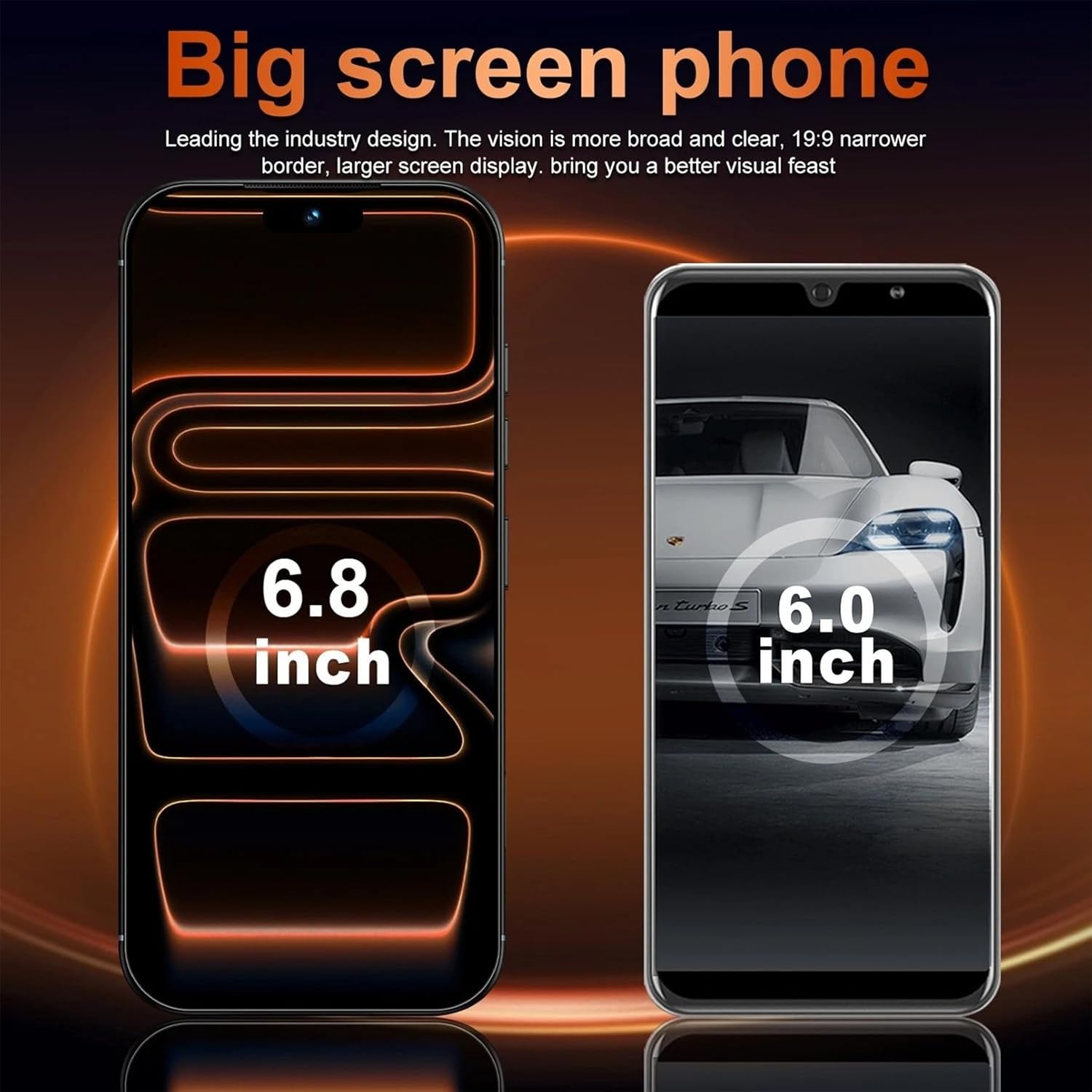 A17 Pro Max 5G Android 15 Smartphone, 6.8in FHD- Display, 8GB RAM - 256GB Storage, 72MP Front & 108MP Rear Camera, 8000mAh Battery, Global Version photo 3