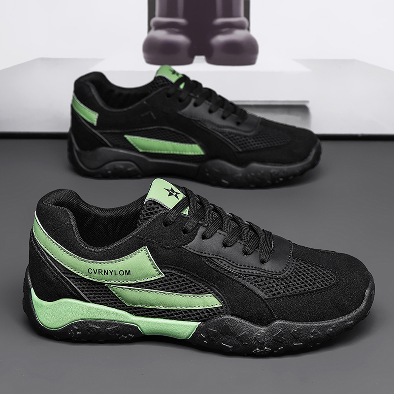 2026 New Summer Men's Shoes, Breathable Mesh Trendy Skate Shoes, Fashion Casual Comfortable Versatile Dad Sneakers photo 1