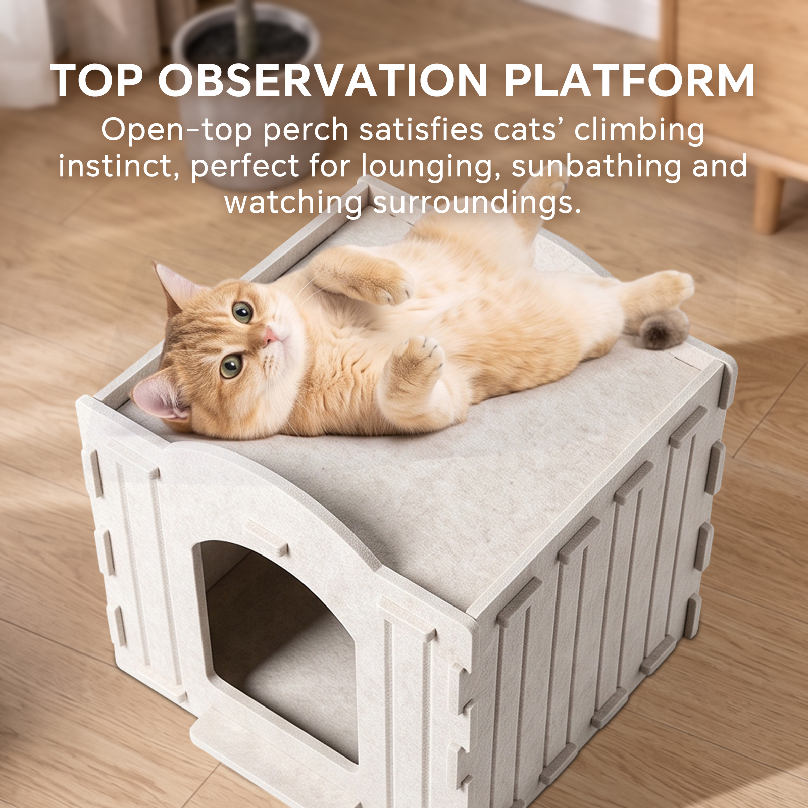 Only Self Pickup---Square Cat Bed photo 8