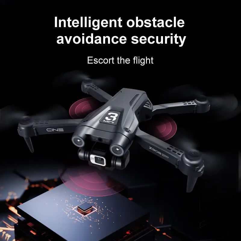 Z908 Dual Camera Dual Electric Drone--black photo 4
