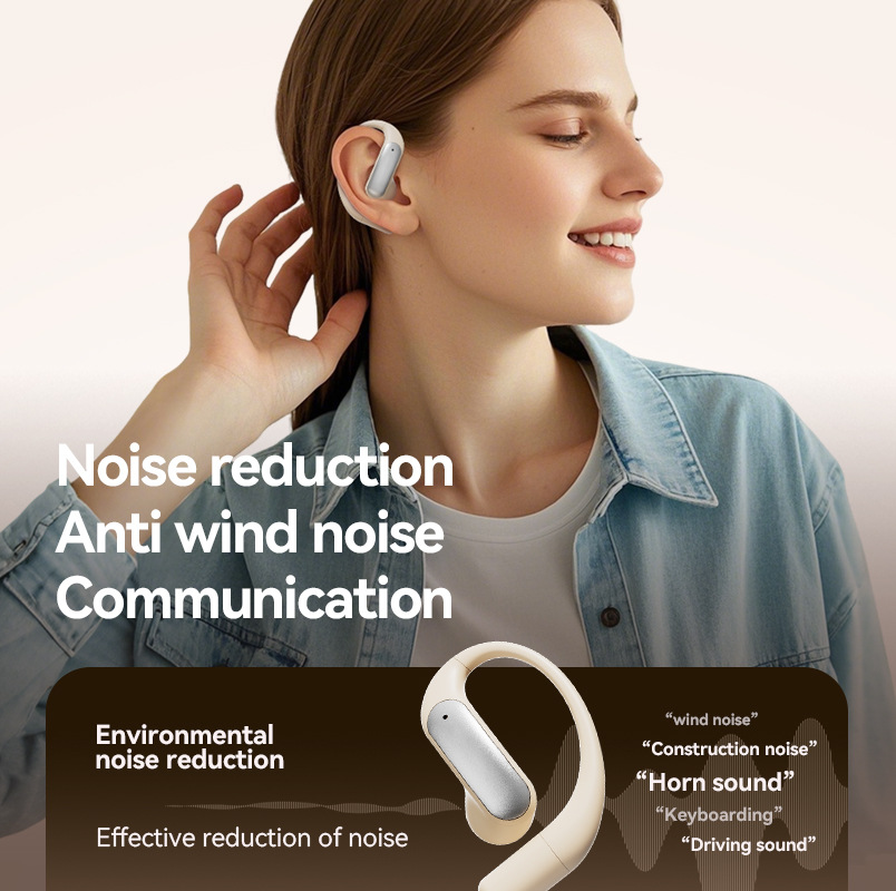 Cross Border AI Translation Popular M122 Ultra Long Endurance Hanging Ear Type Low Latency High Sound Quality Wireless Bluetooth Earphones Wholesale photo 4