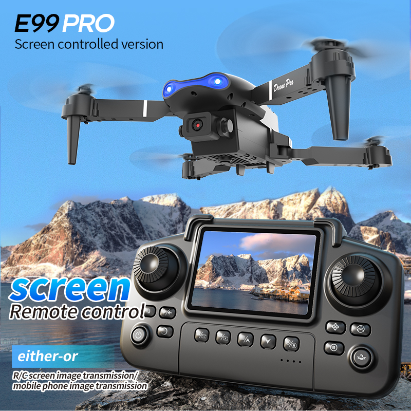 E99Pro Screen Control Dual Electric Drone photo 1