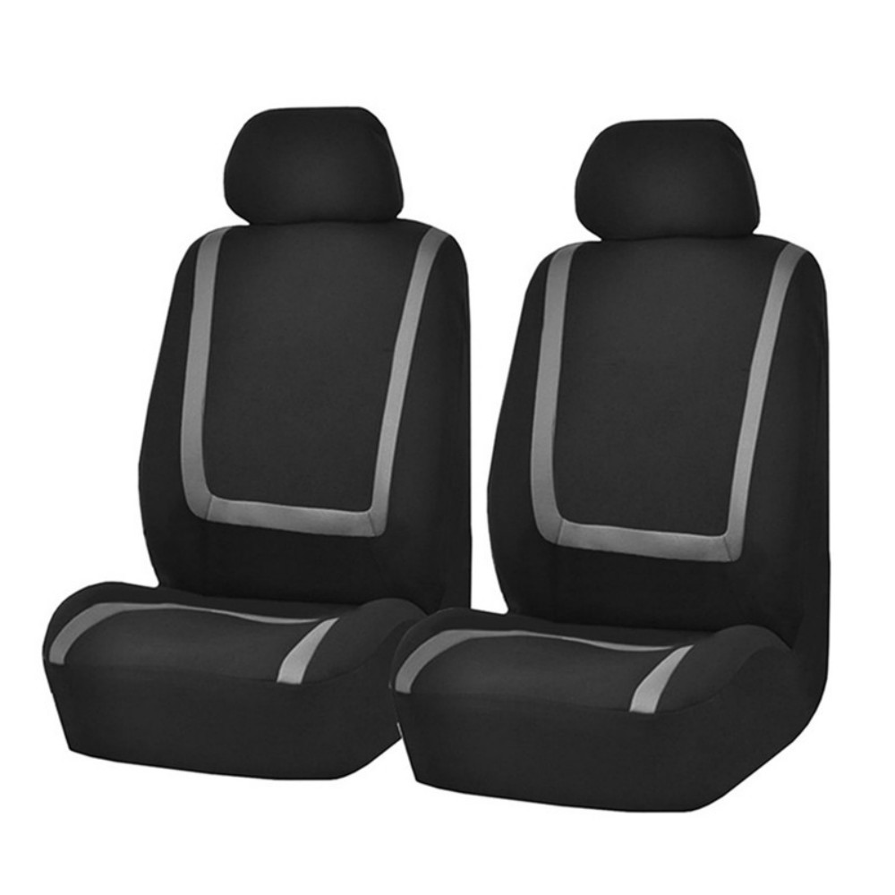 2 Front Car Seat Covers, 2mm Thick, Classic And Durable, Suitable For Small, Medium, And Large Cars, SUVs, And All Seasons photo 4
