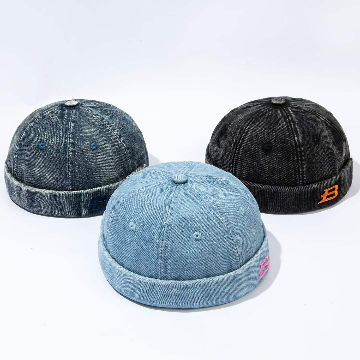 The Summer Men's And Women's Identical Letter B Embroidered Simple And Casual Style Master Hat Is Suitable For Outdoor Daily Shopping. photo 2
