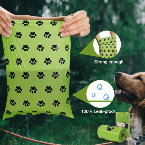 540 Bags High Quality Heavy Duty Large Degradable Dog Poo Bags Eco Poo Waste photo 6