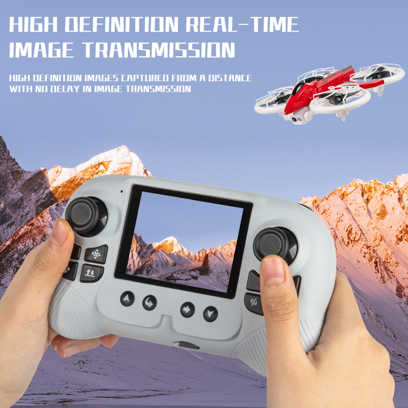 X3-2.8-inch Screen Control - Dual Electric Drone--Orange photo 8