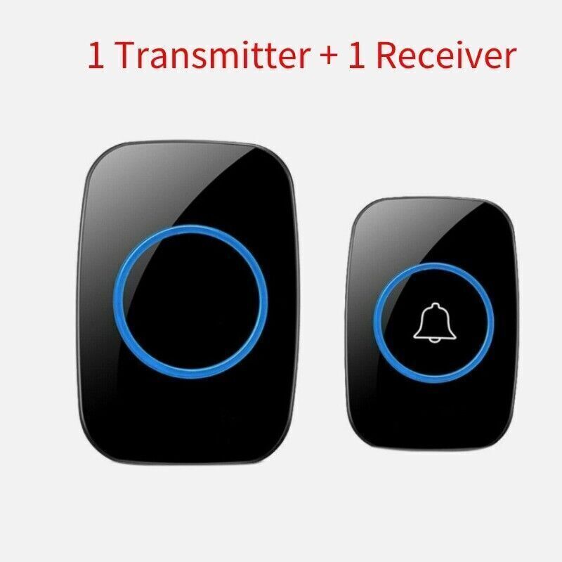 1O00ft Wireless Door Bells Waterproof Long Range Battery Home Cordless Doorbell photo 1