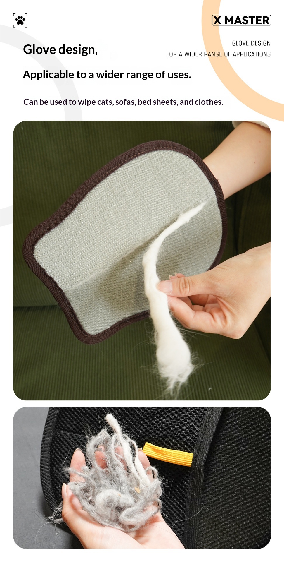 Pet Static Hair Removal Glove photo 4