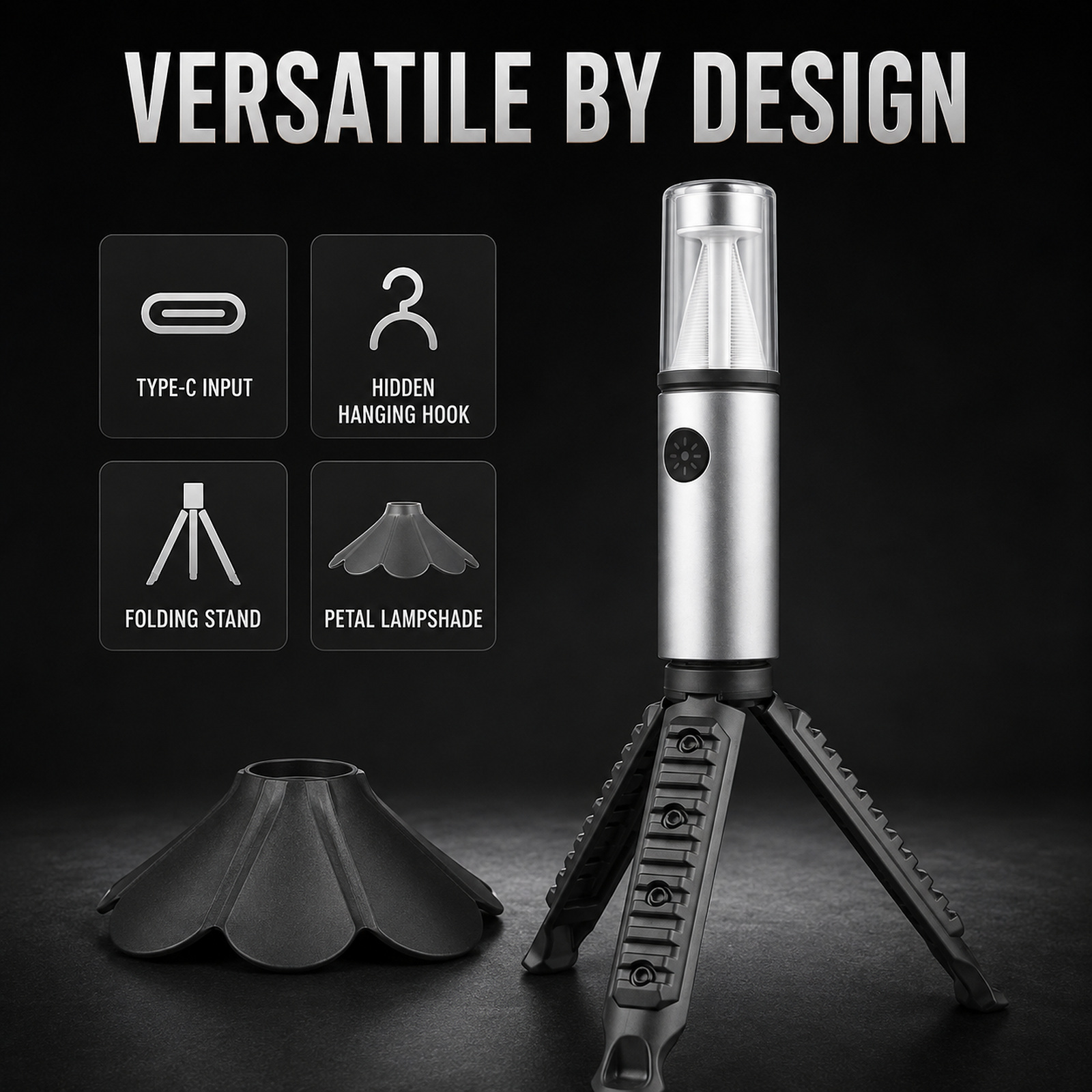 D45 Portable Flashlight Type C For Emergency Outdoor Work Factory Supply 1x 18650 Battery LED photo 6