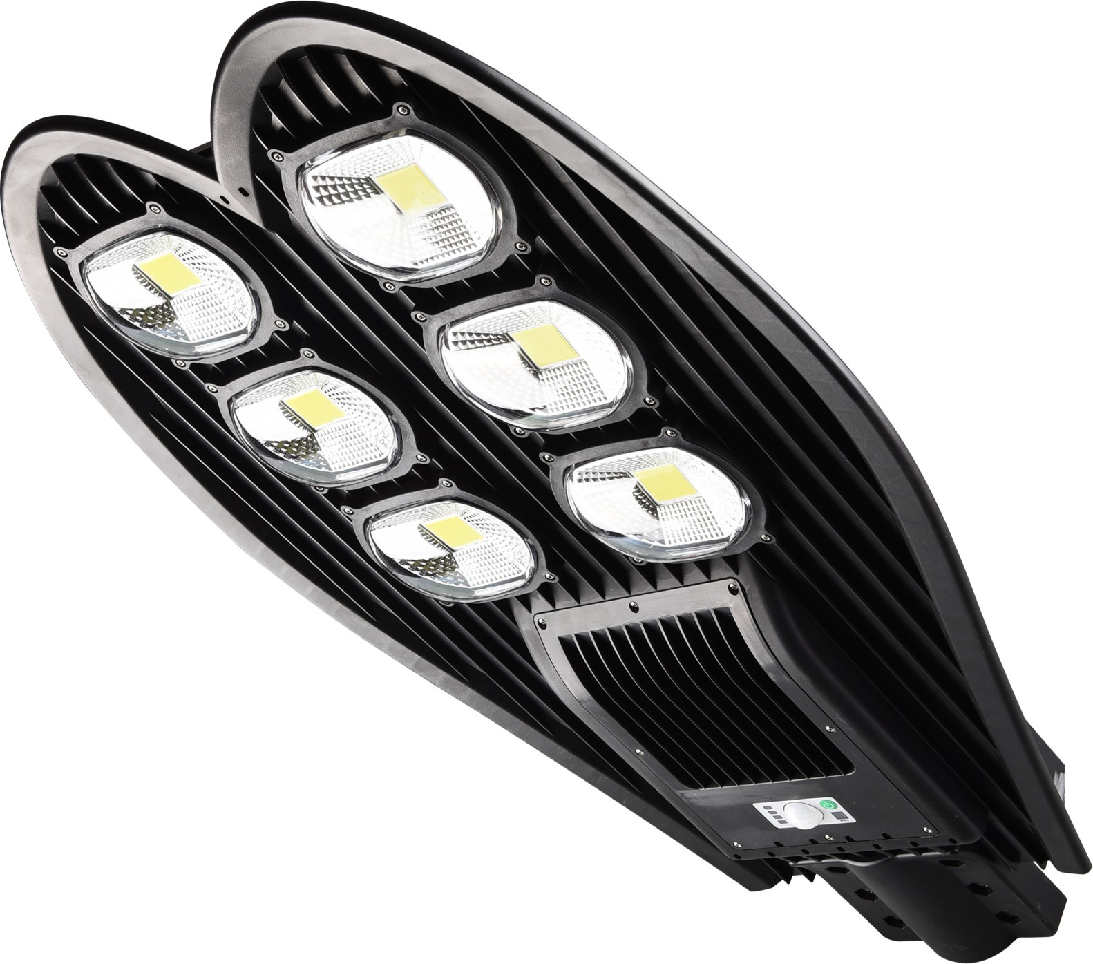 Solar Powered Motion Sensor Waterproof COB LED Work Light For Auto Repair W763B 20W Street photo 1