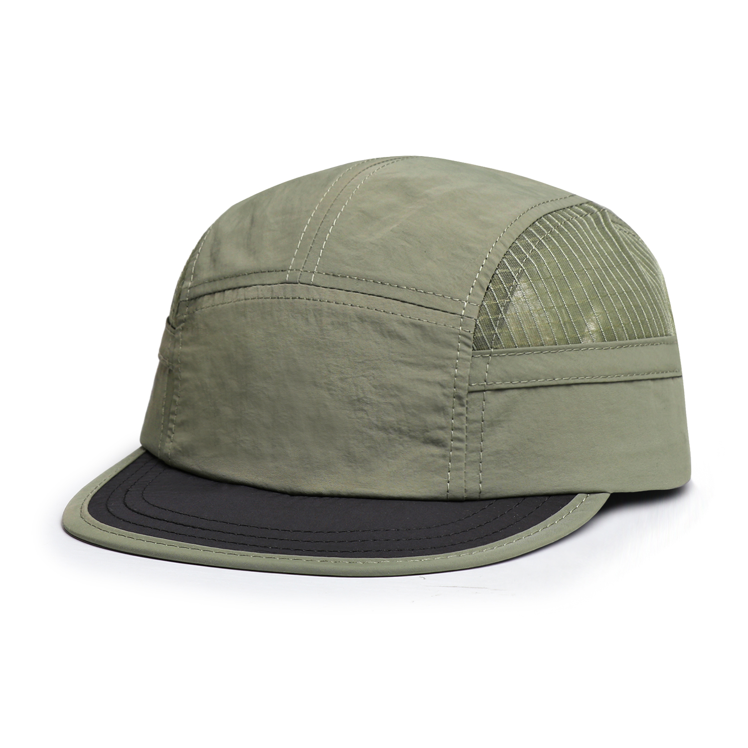 Summer Men's And Women's Identical Lightweight, Quick-drying, Flat-brimmed Mesh Ventilated Outdoor Activity Baseball Cap Suitable For Hiking And Daily Use photo 3