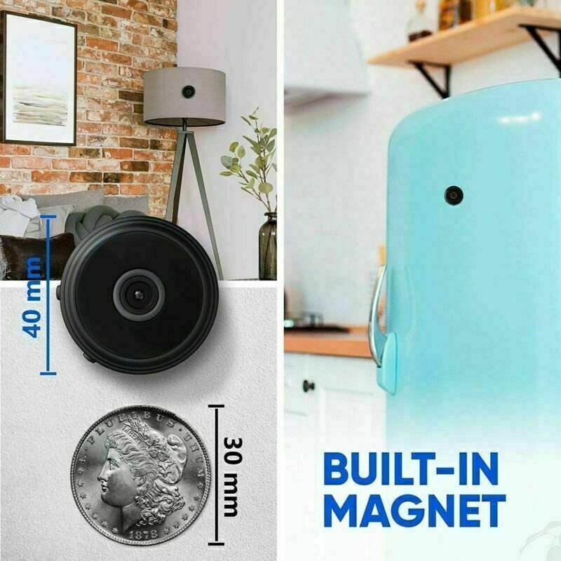 Mini Hidden Spy Camera Wireless Wifi IP Home Security 1080P HD DVR Night Vision photo 5
