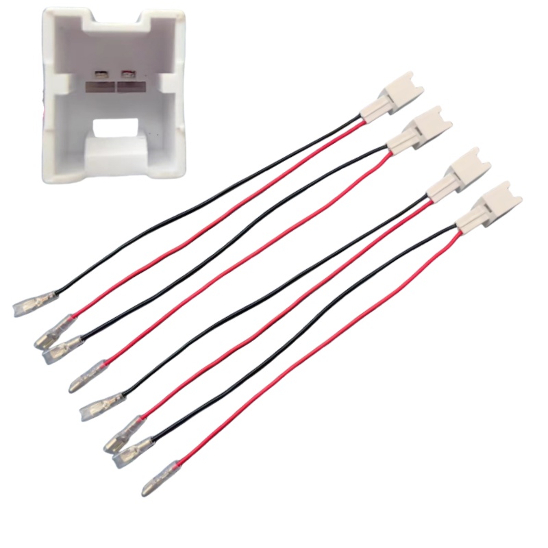 2pcs 4PCS Car Door Speaker Wiring Harness Adapter Connector Plug Compatible With   Sentra Altima Rogue 2004-2019, Infiniti M35 G35 Q40 G25 QX70 2006-2018 photo 2