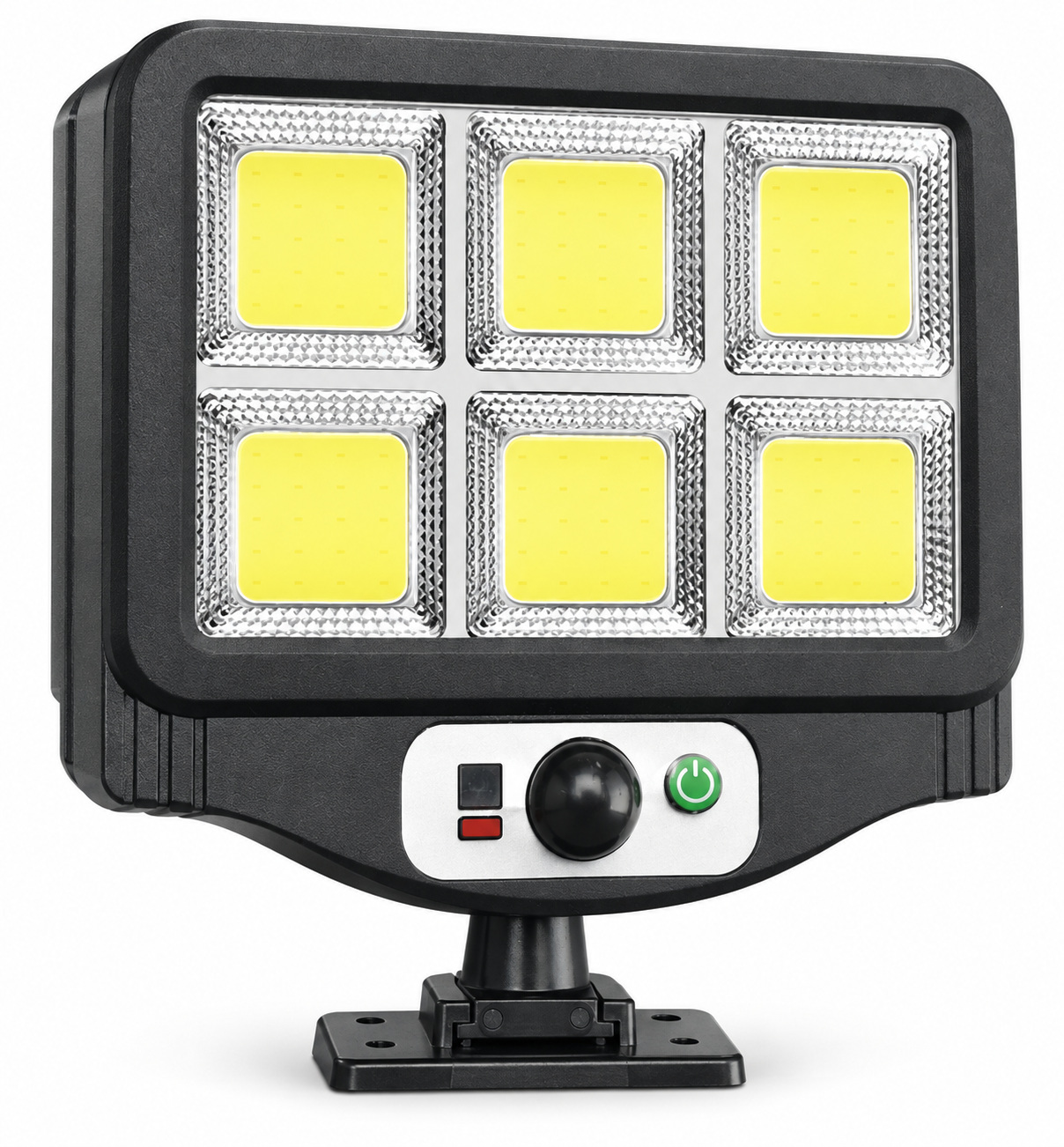 Solar Powered Rechargeable Motion Sensor COB LED Work Light 1500mAh For Auto W781 6 Street photo 1