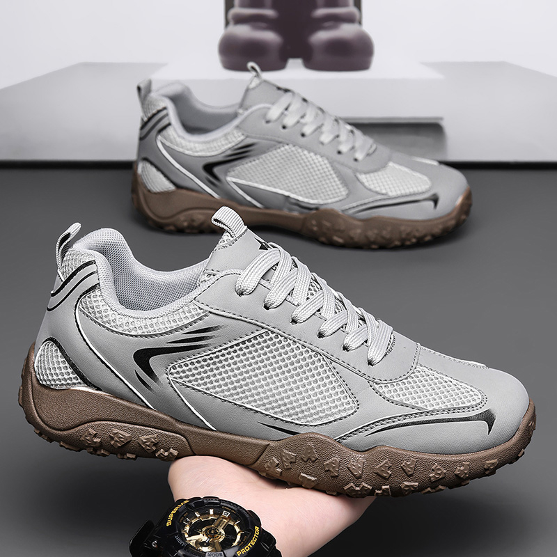 2026 Summer New Wide Toe Box German Trainer Shoes For Men, Breathable Mesh Casual Sneakers, Trendy Outdoor Running Shoes For Teenagers photo 2