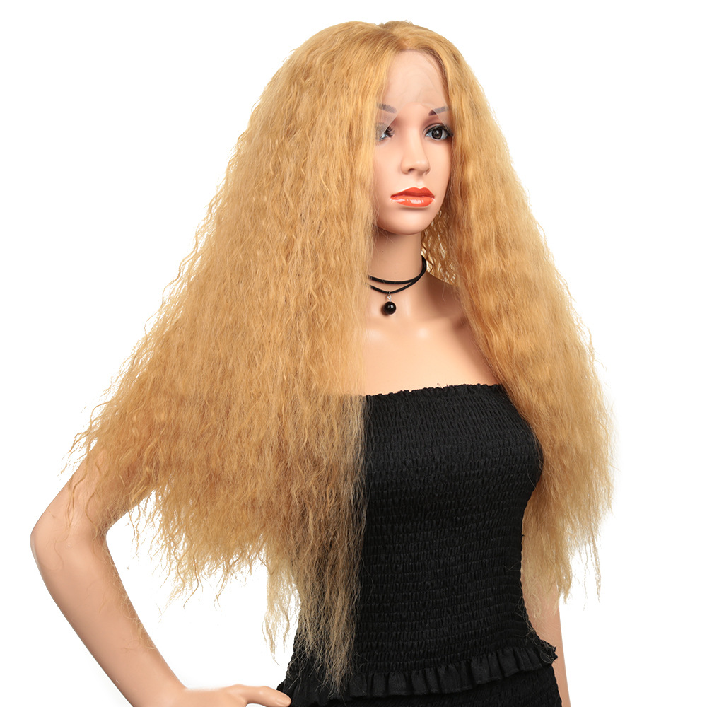 Fashion Corn Perm Curly Lace Chemical Fiber Headgear photo 1
