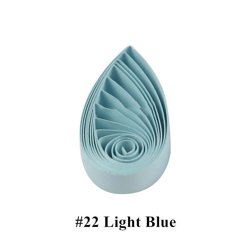 Quilled Paper Monochrome Rolled  Origami Strip Art Pure Color photo 4