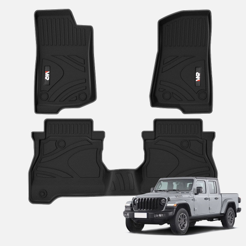 Car Floor Mat For 2022 Gladiator JT 4 Doors TPE Foot Cover Car Accessories photo 8