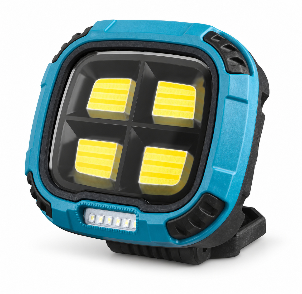 Rechargeable Magnetic Battery Display Type C LED Work Light Base Hanging W894 3 Hook Flood photo 1