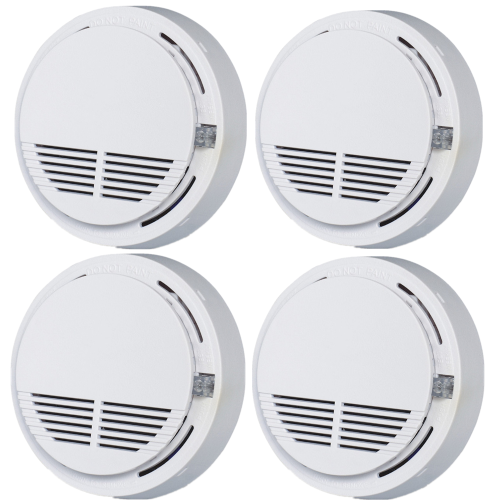 Household Rauchmelder Smoke Alarm Smoke Detector Fire Alarm Detector With 9V Battery Photoelectric Sensor Alert Warning photo 2