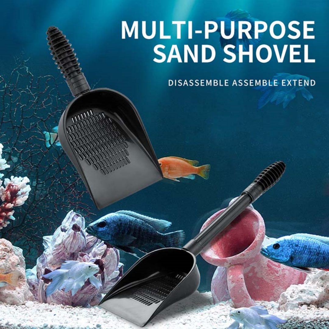 Fish Tank Multi-Purpose Sand Shovel Good Helper To Pets photo 1