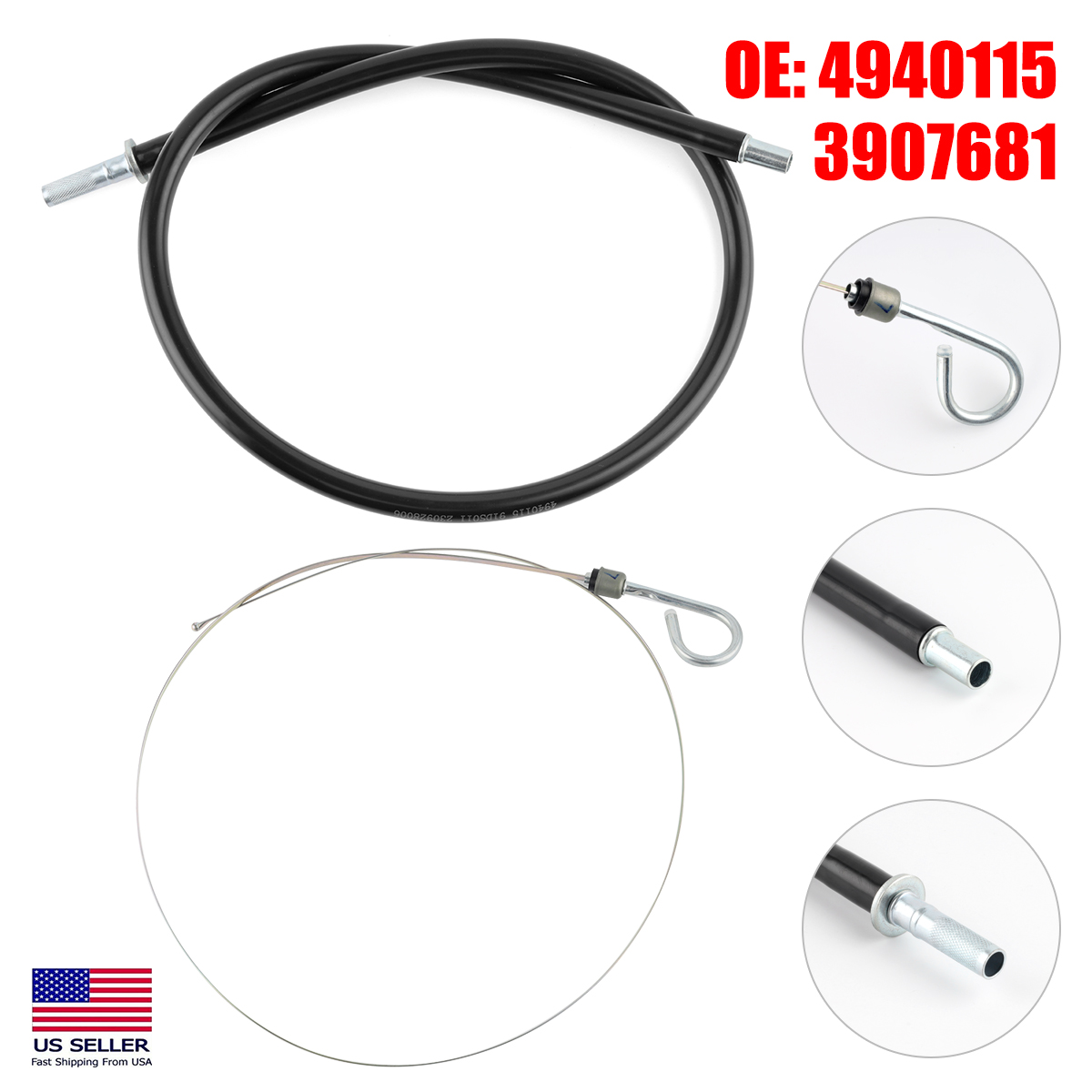 OIL INDICATOR DIPSTICK  Gauge Tube For Dodge Ram 5.9L 4B CUMMINS 89-98.5 6B photo 1