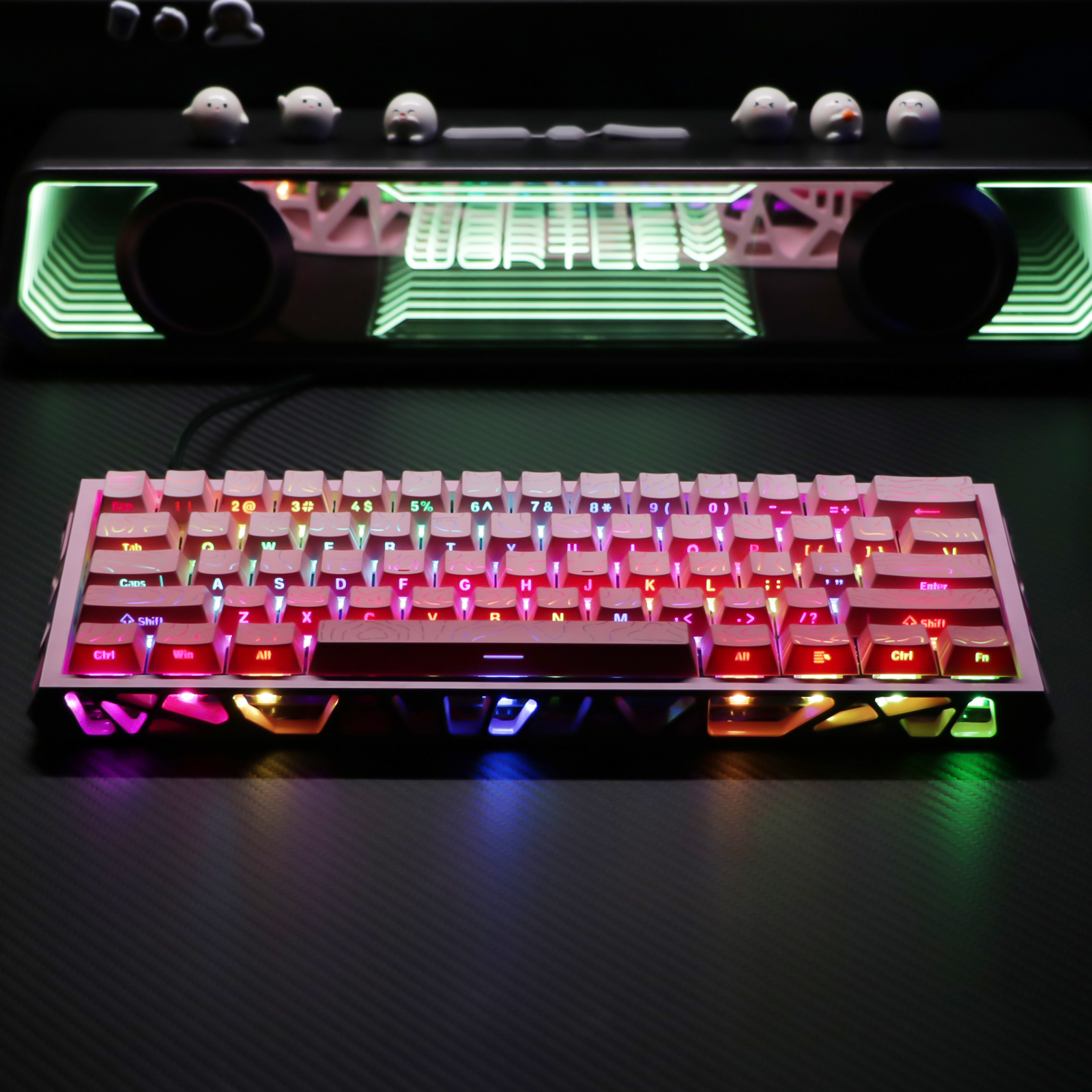 NJ61 Hollow Single-Mode Mechanical Keyboard photo 5