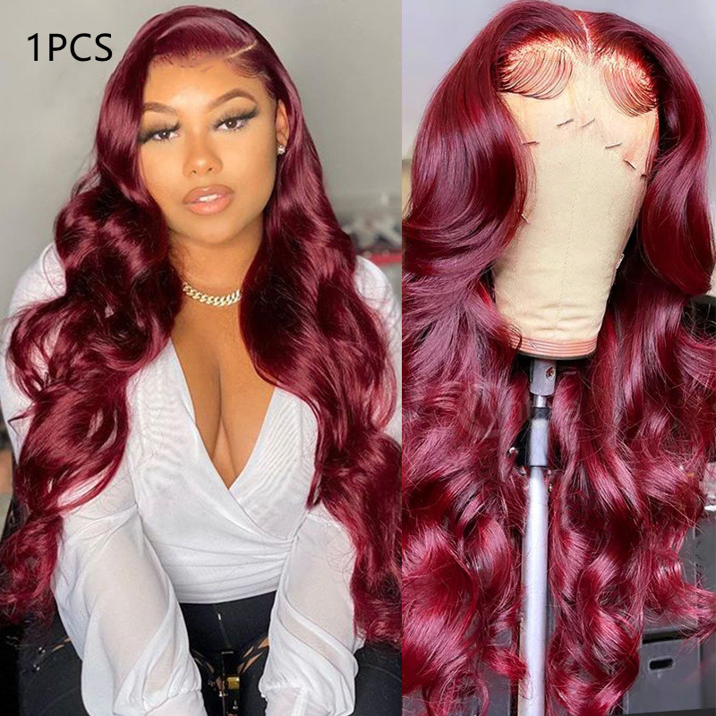 Front Lace Head Cover Real Hair Wig photo 2