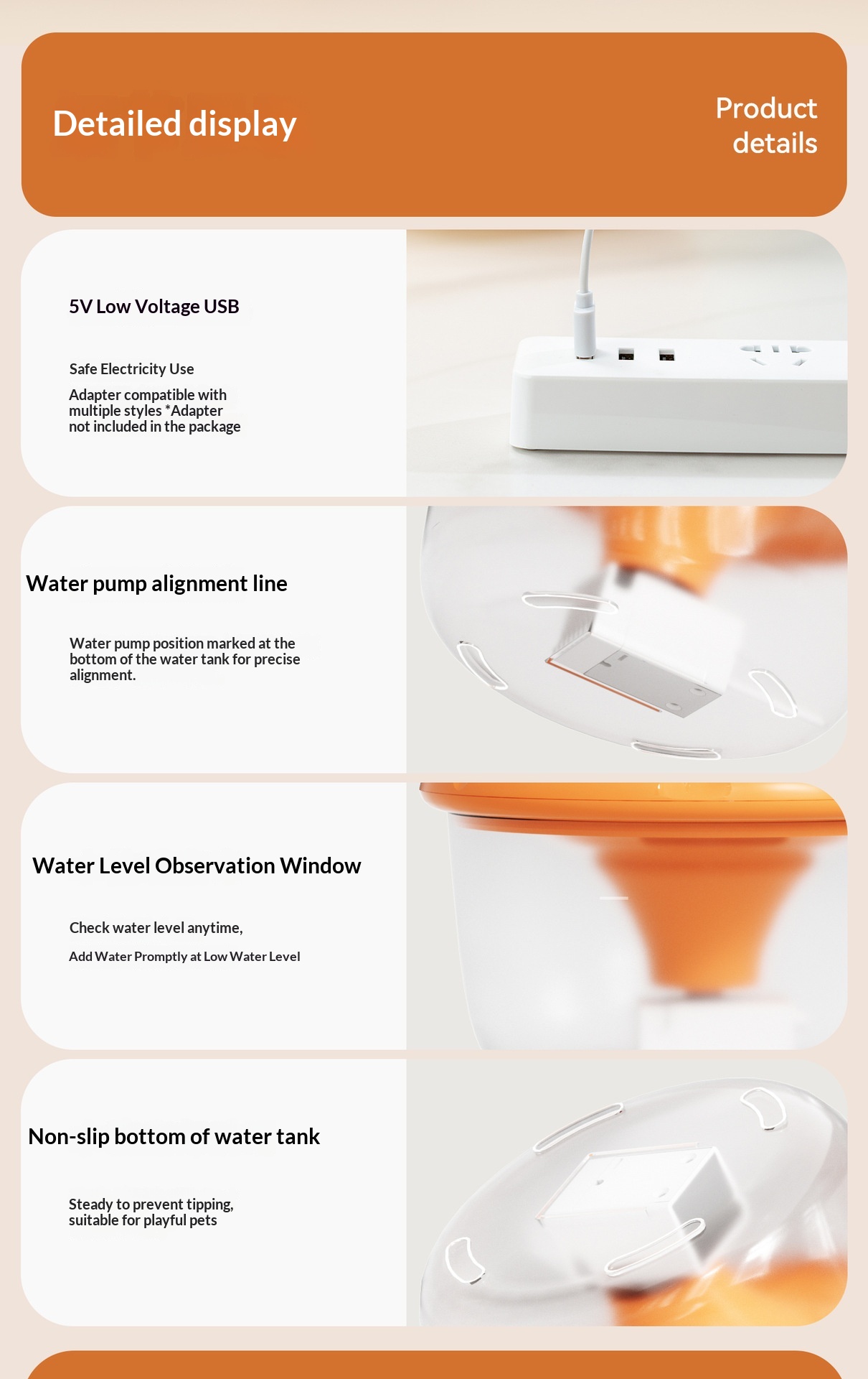Circulating Pet Water Fountain photo 8