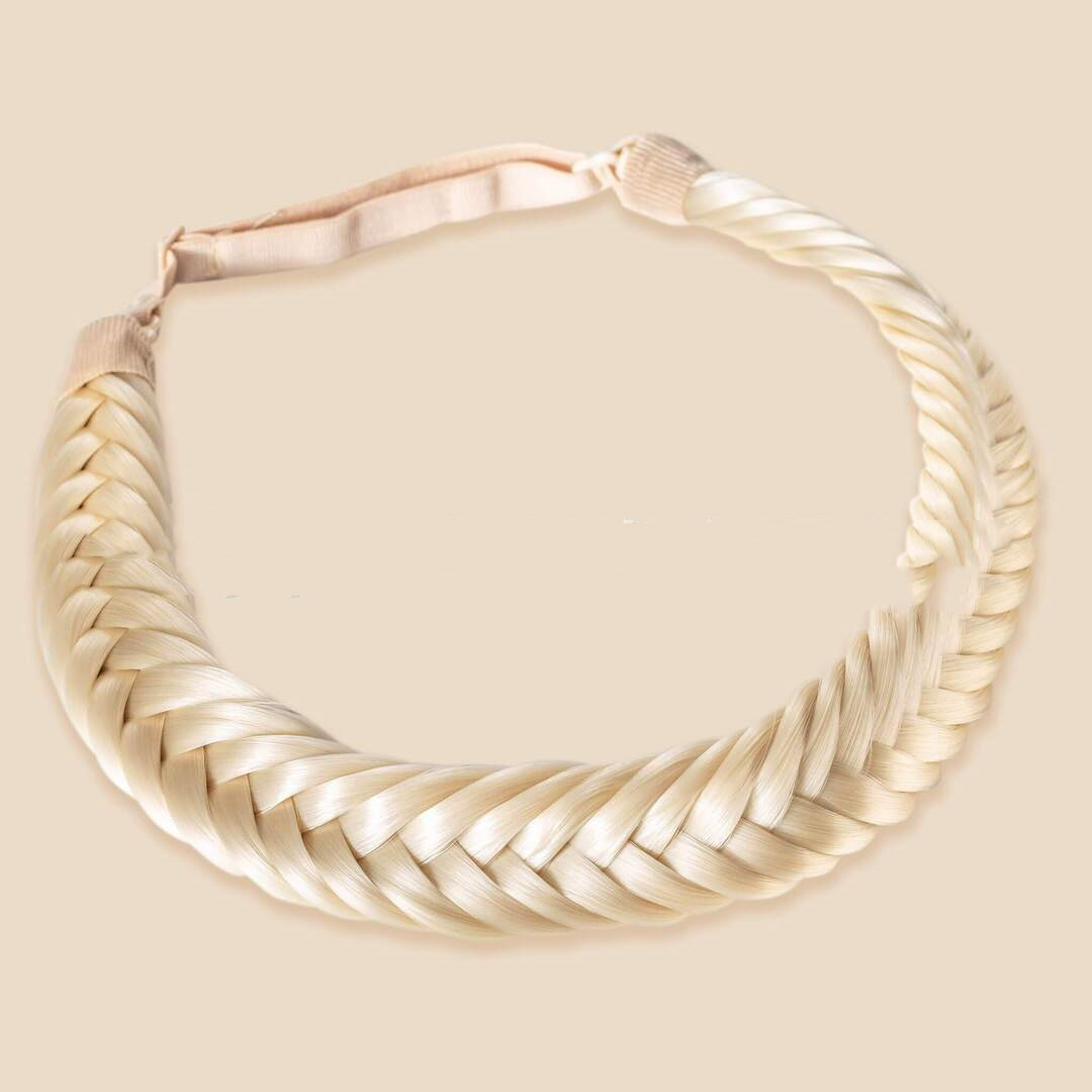 Fashion Braided Two-strand Wig Braid Headband photo 3