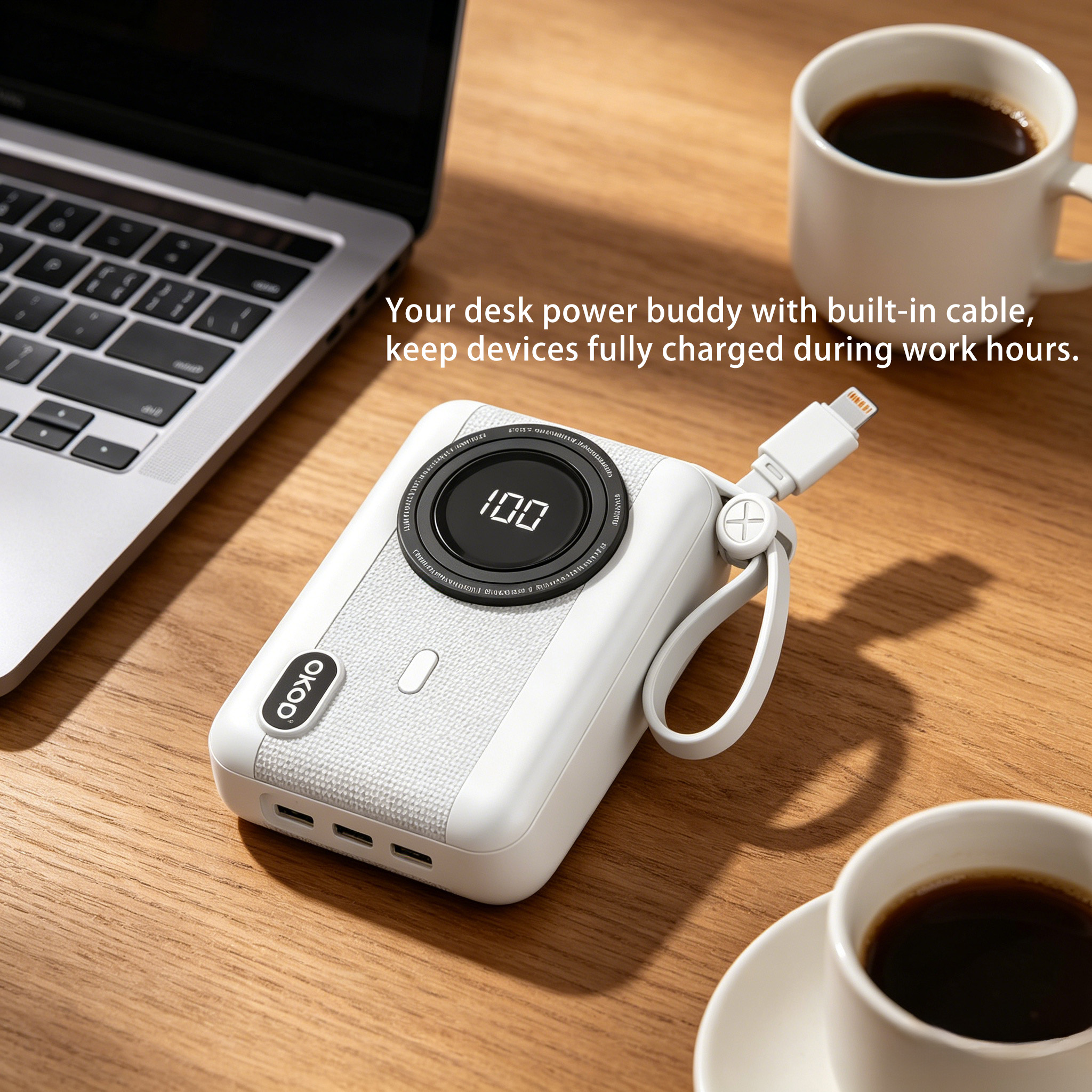 KP-719 Hot-selling 10,000mAh Power Bank 3C Certified Display Fast Charging Long Battery Life In Stock photo 4