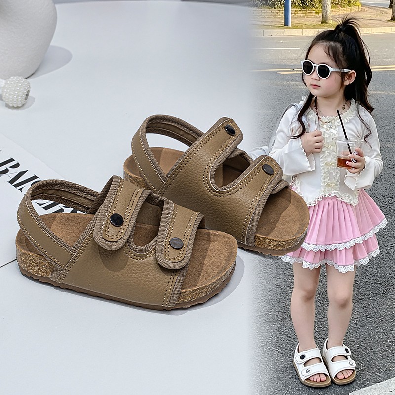 2026 Summer New Korean Style Kids Beach Sandals, Fashion Minimalist Comfortable Sandals For Boys And Girls photo 4