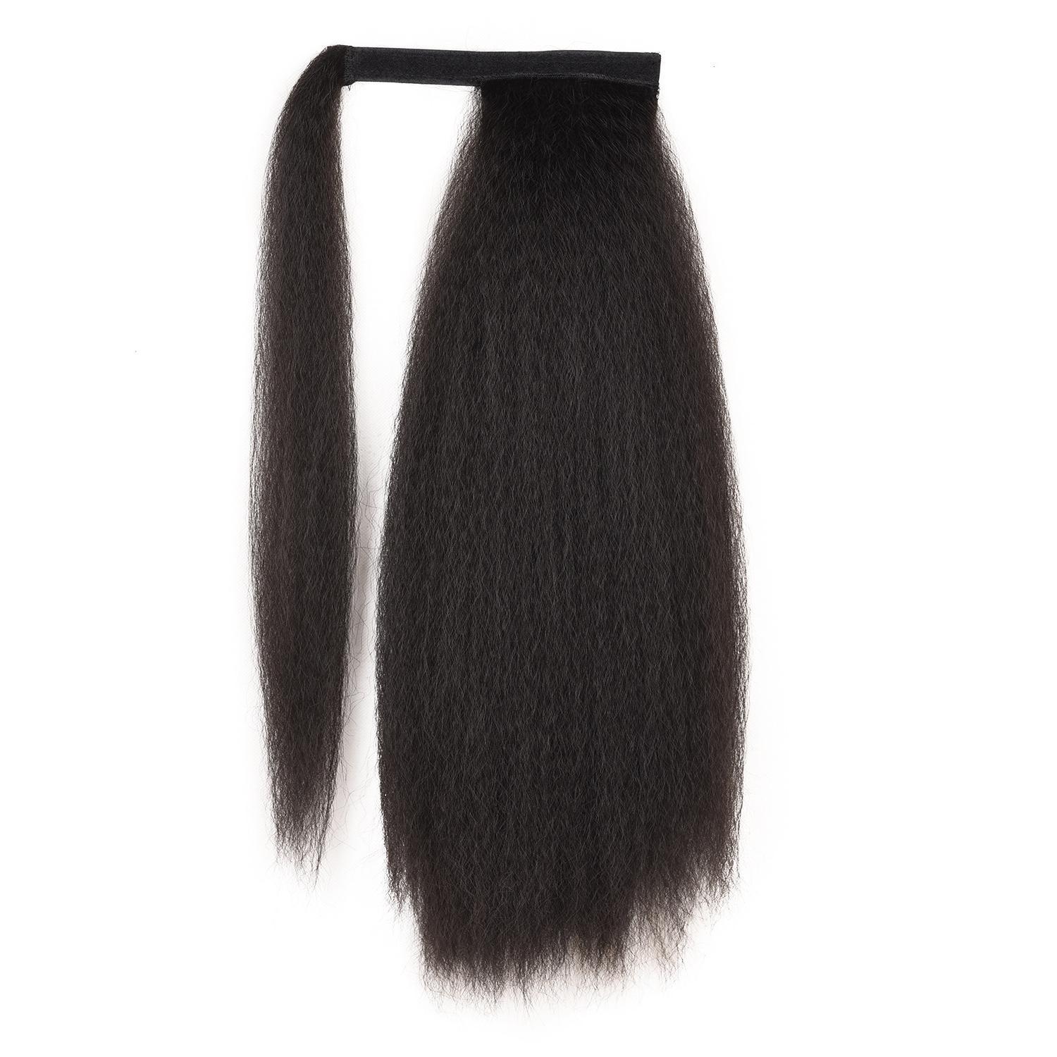 Women's Velcro Fluffy Curly Ponytail Wig photo 5