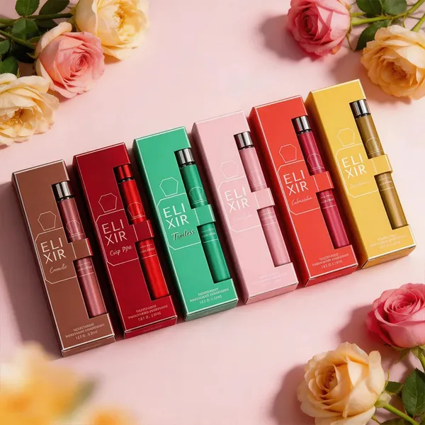 Women's 6-Piece Set Travel Perfume 35ml 1.18oz Perfume For Her PDQ Sweet Gourmand & Floral Fragrances Long Lasting For Party Night Out & Daily Wear Perfect Gift For Girlfriend, Best Friend, Mother photo 4