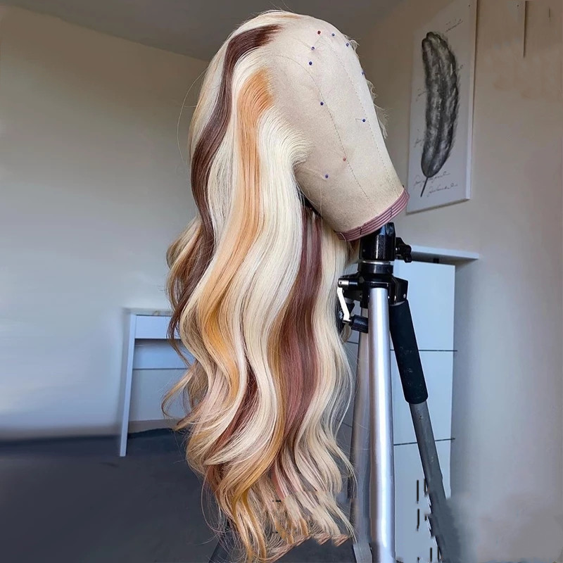 Body Wave Lace Front Wig Blonde photo 5