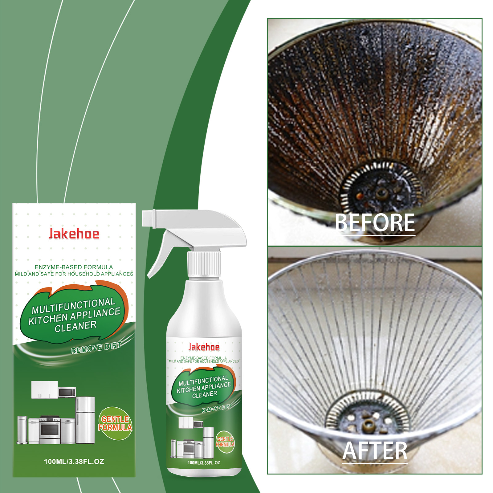 Kitchen Appliance Cleaner 1 0 0ml0-box photo 2