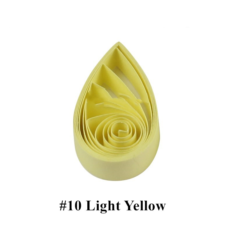 Quilled Paper Monochrome Rolled  Origami Strip Art Pure Color photo 6