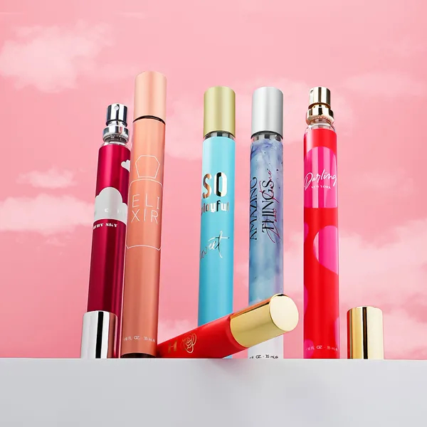6pcs Travel Set, Women's Eau De Parfuma Spray, Long Lasting Fragrance, 6 Different Flavor, Perfect For Holiday Gifts, Dating, Daily Life, Parties, 1.18fl.oz Bottle photo 5