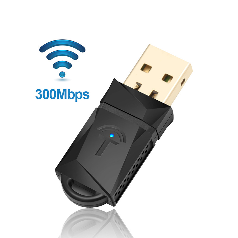 300 Mbps Wireless USB WiFi Adapter Portable Network Card photo 7