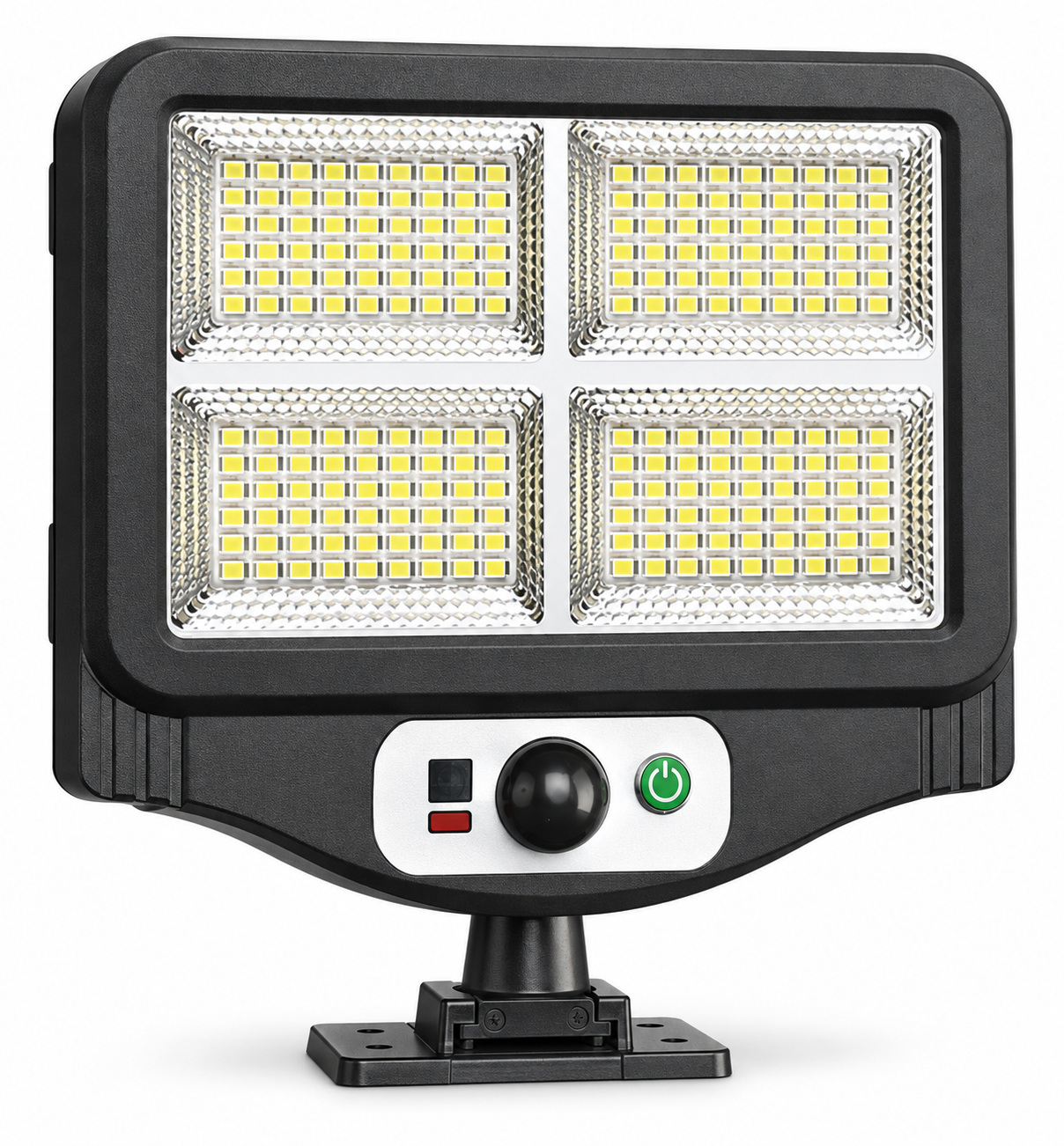 Solar Powered Rechargeable Motion Sensor LED Work Light 1500mAh For Auto W780 4 Street Remote photo 1