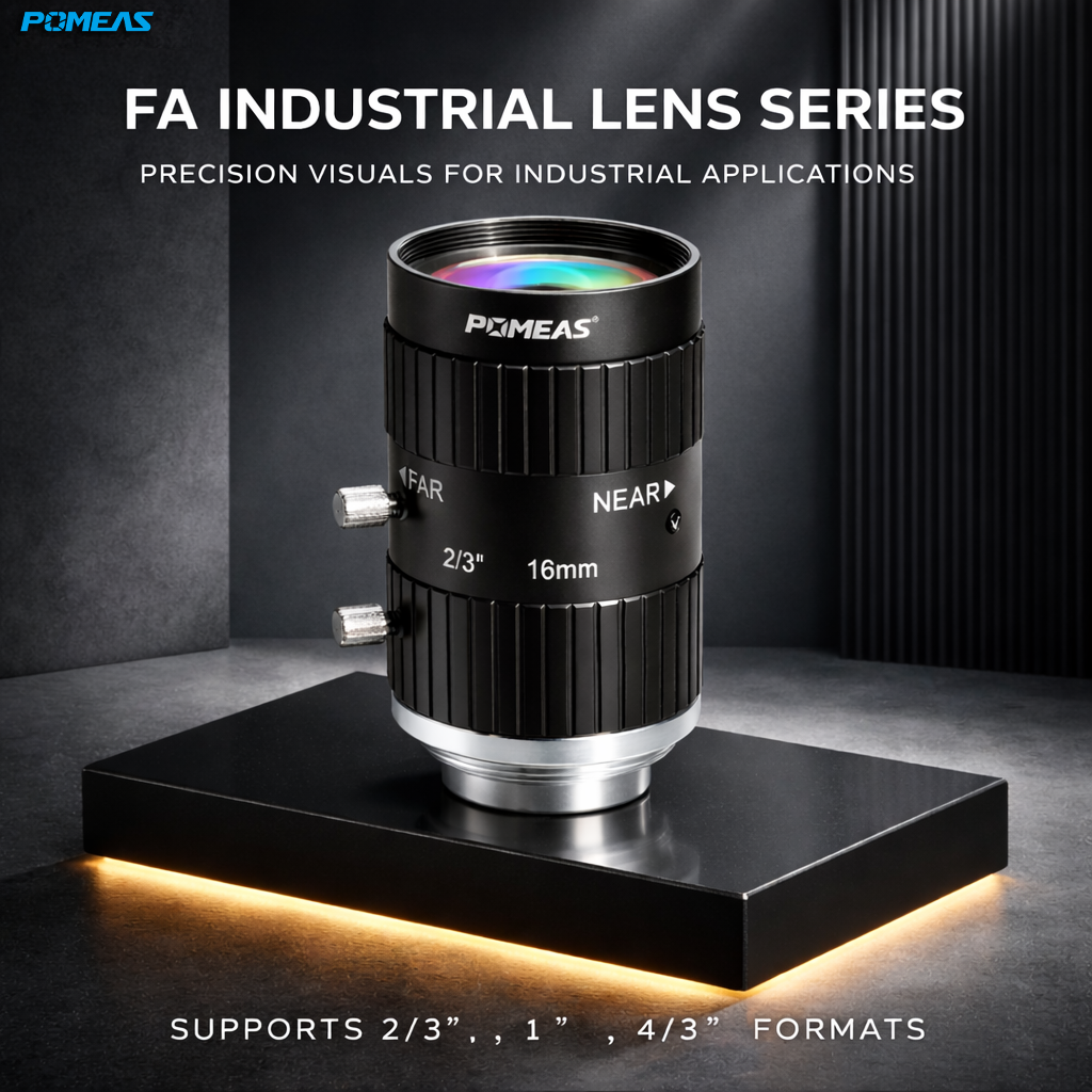 LFEHH-1628M 16mm F2.8 10MP Fixed Focal Length Machine Vision Lens For 2    3 Inch Industrial Cameras photo 1