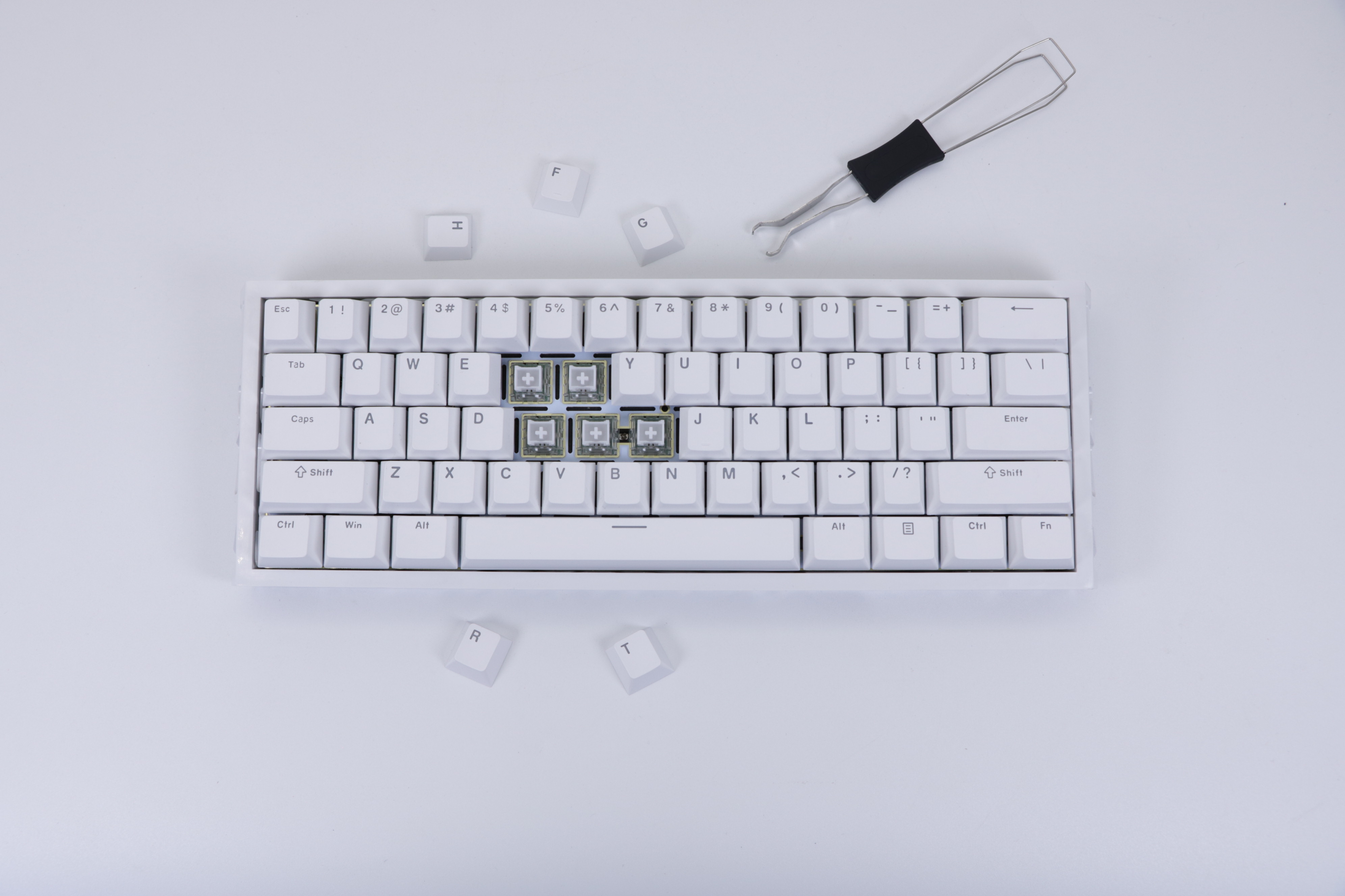 NJ61 Hollow Single-Mode Mechanical Keyboard photo 8
