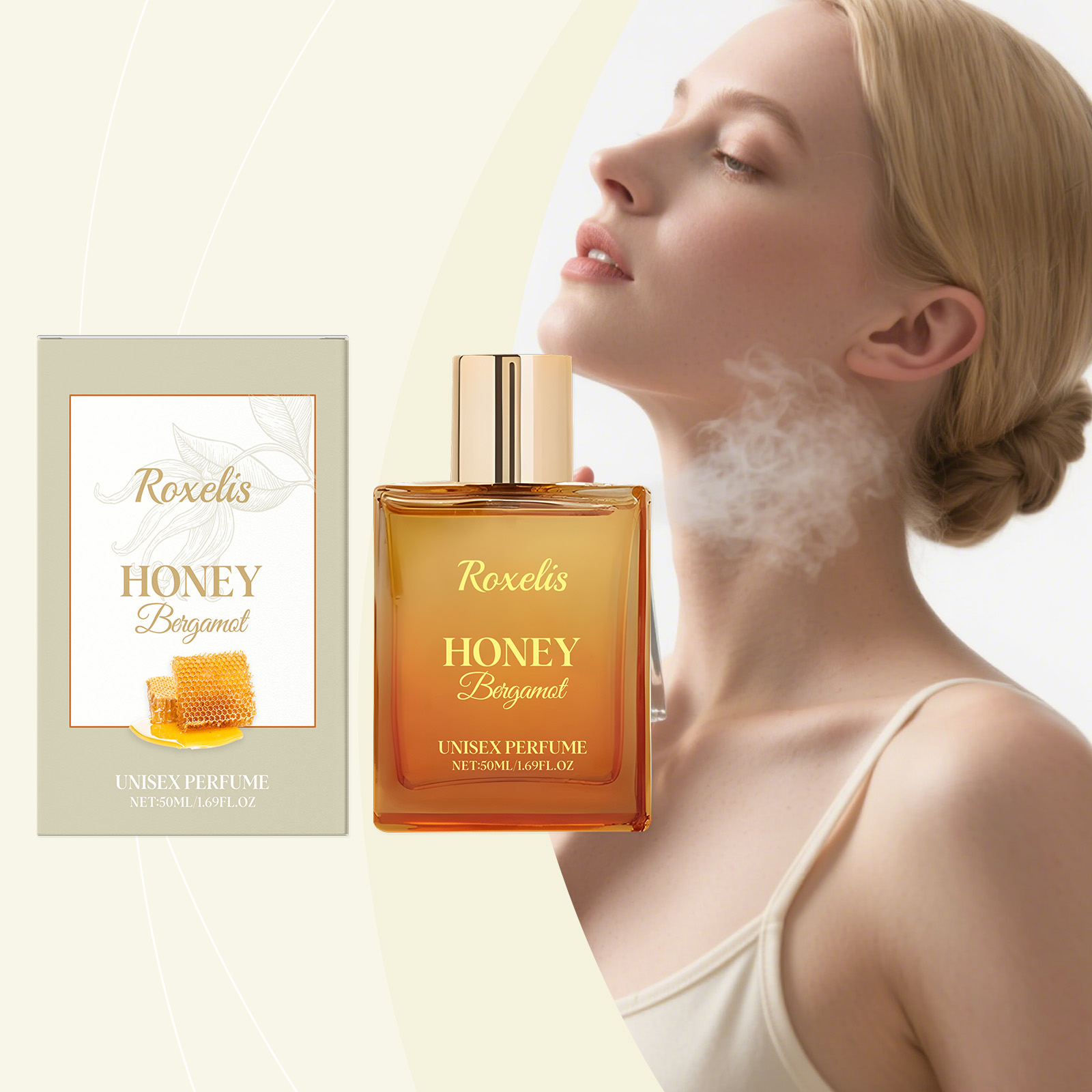 Unisex Honey Bergamot Perfume Long-Lasting Light & Fresh-fragrance Subtle & Elegant Scent For Daily Wear & Special Occasions photo 1