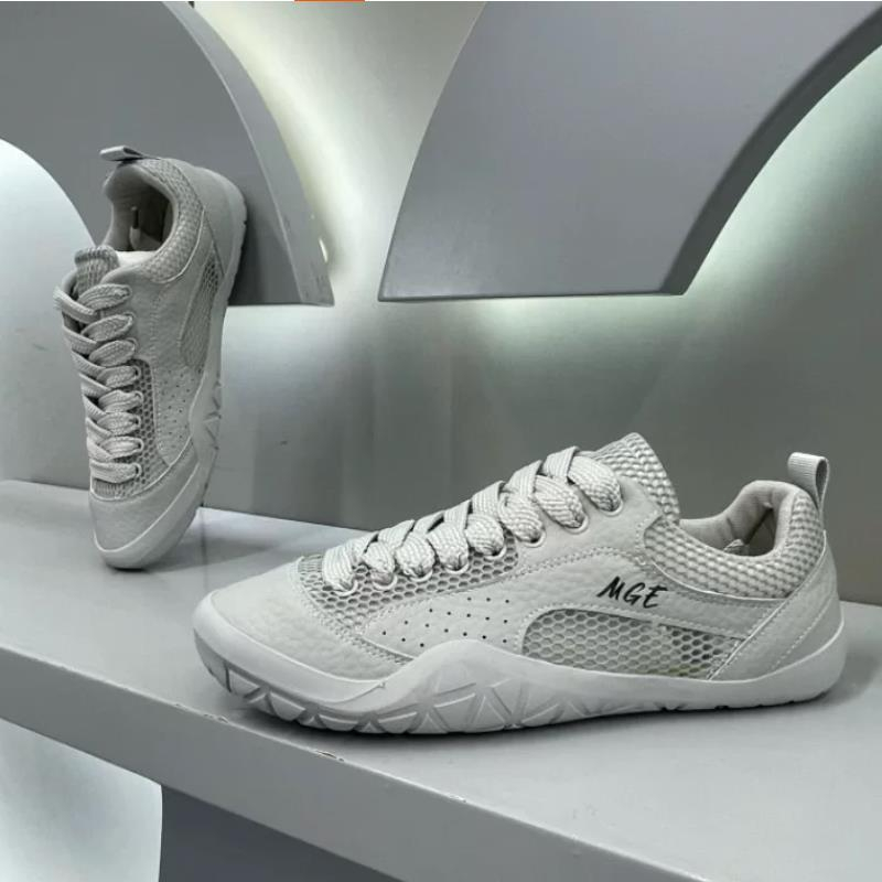 Designer Style 2026 Summer & Autumn Big Eye Mesh Workwear Outdoor Breathable Cortez Shoes, Korean Runway Fashion Sneakers For Men photo 1