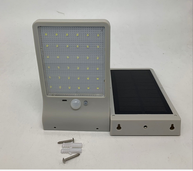 Solar Powered Rechargeable Motion Sensor LED Work Light 4W For Auto W730 Street Outdoor Road photo 1
