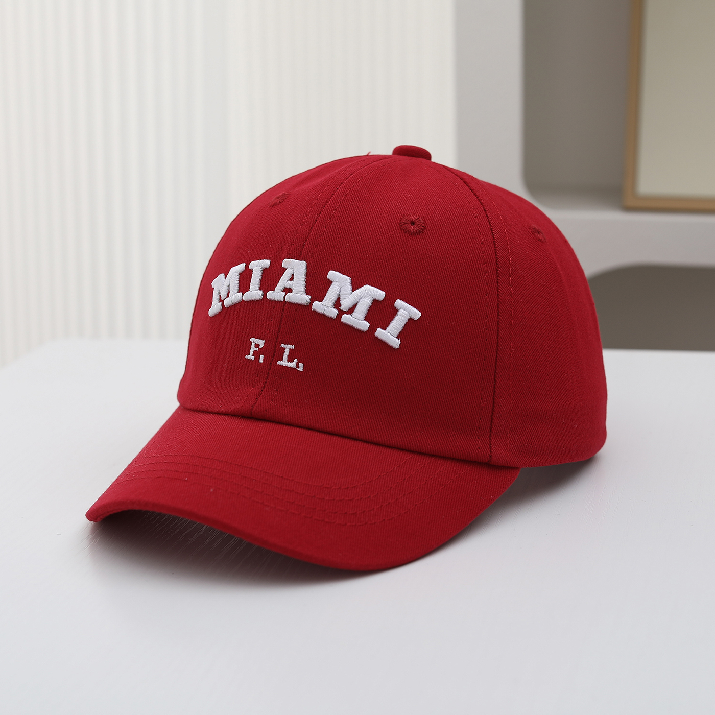 Children's Single-color Letter Embroidery Soft-top Adjustable Simple And Versatile Curved-brim Baseball Cap Suitable For Traveling, Shopping And Exercising photo 4