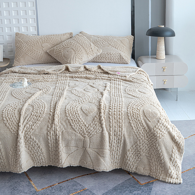 1PC Plush Throw Blanket, Soft Fuzzy Flannel Blanket, Cozy Warm Blanket For Bed Sofa Bedroom, All Season Use photo 8